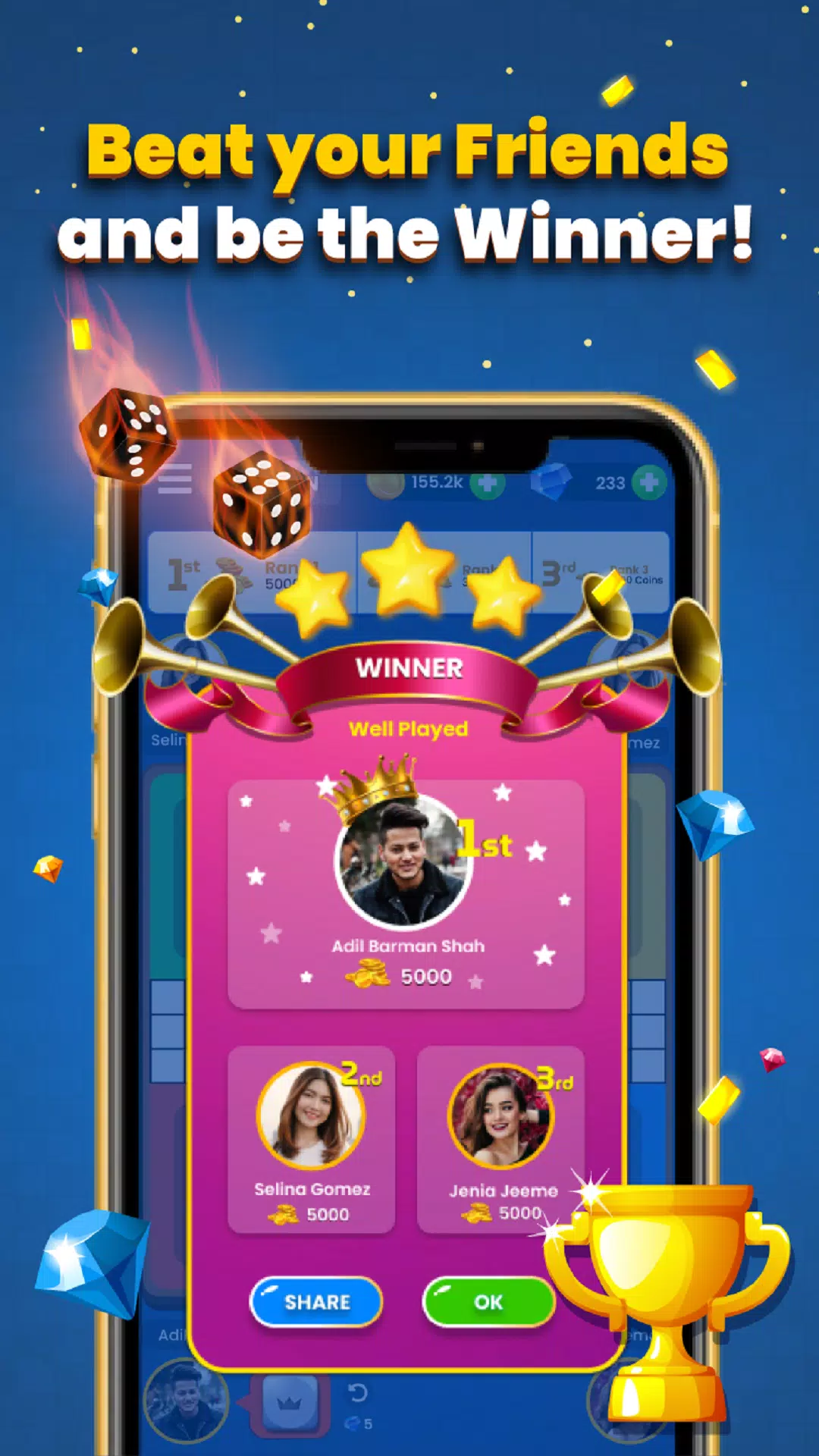 Ludo Legends ဖန်သားပြင်ဓာတ်ပုံ 3