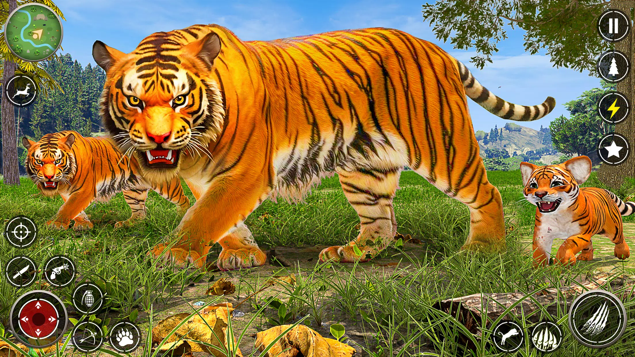 The Tiger Family Simulator 3D Screenshot 1