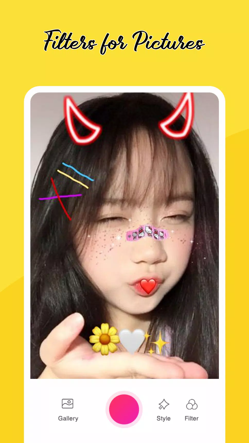 Filters for Pictures ဖန်သားပြင်ဓာတ်ပုံ 1