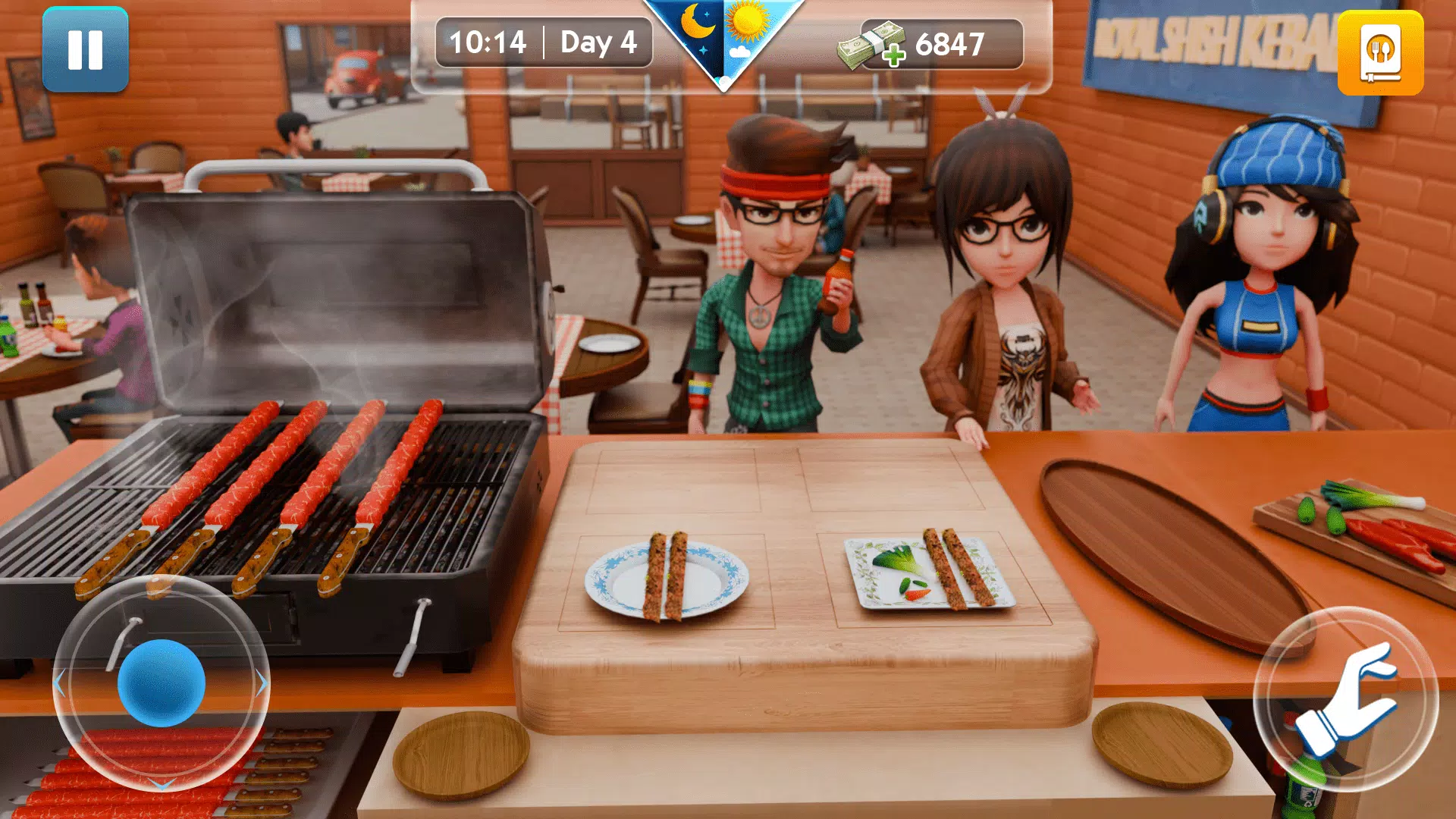 Kebab Food Chef Simulator Game Captura de tela 1