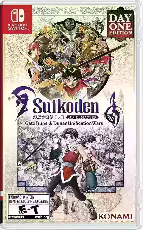 Suikoden I & II HD Remastered - PS5, XSX, Switch
