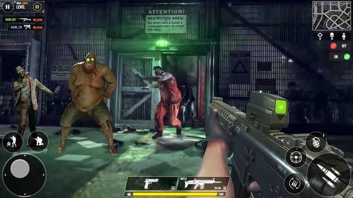 Zombie Shooter FPS Zombie Game ဖန်သားပြင်ဓာတ်ပုံ 1