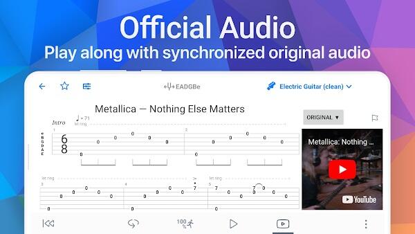 Songsterr Mod Apk mais recente versão