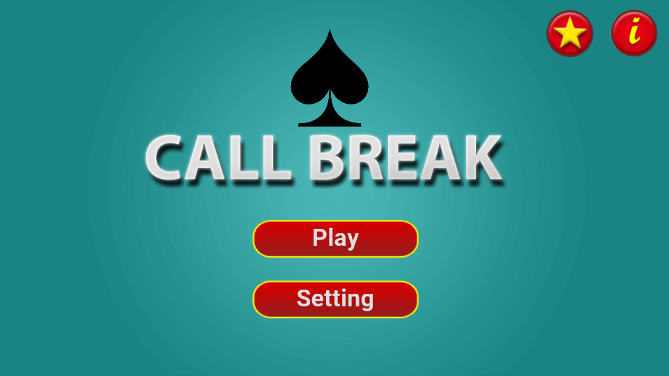 Call break : Offline Card Game 스크린샷 2