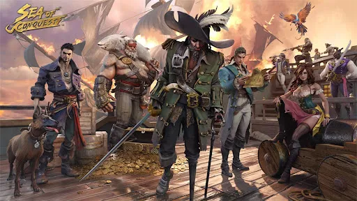 Sea of Conquest: Pirate War應用截圖第1張