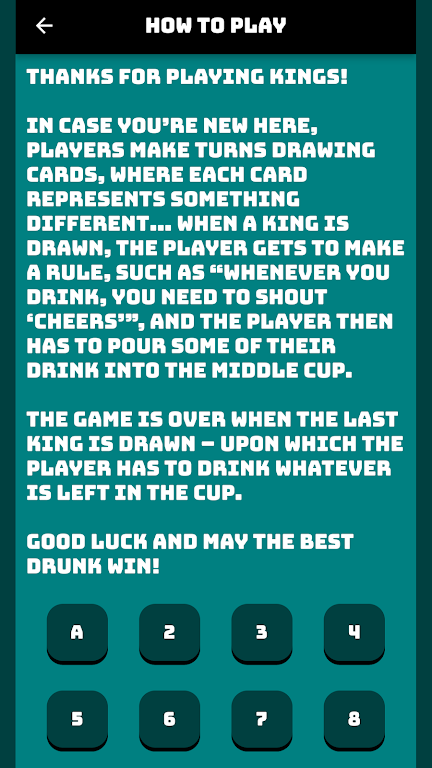Kings - Drinking Game Capture d'écran 3