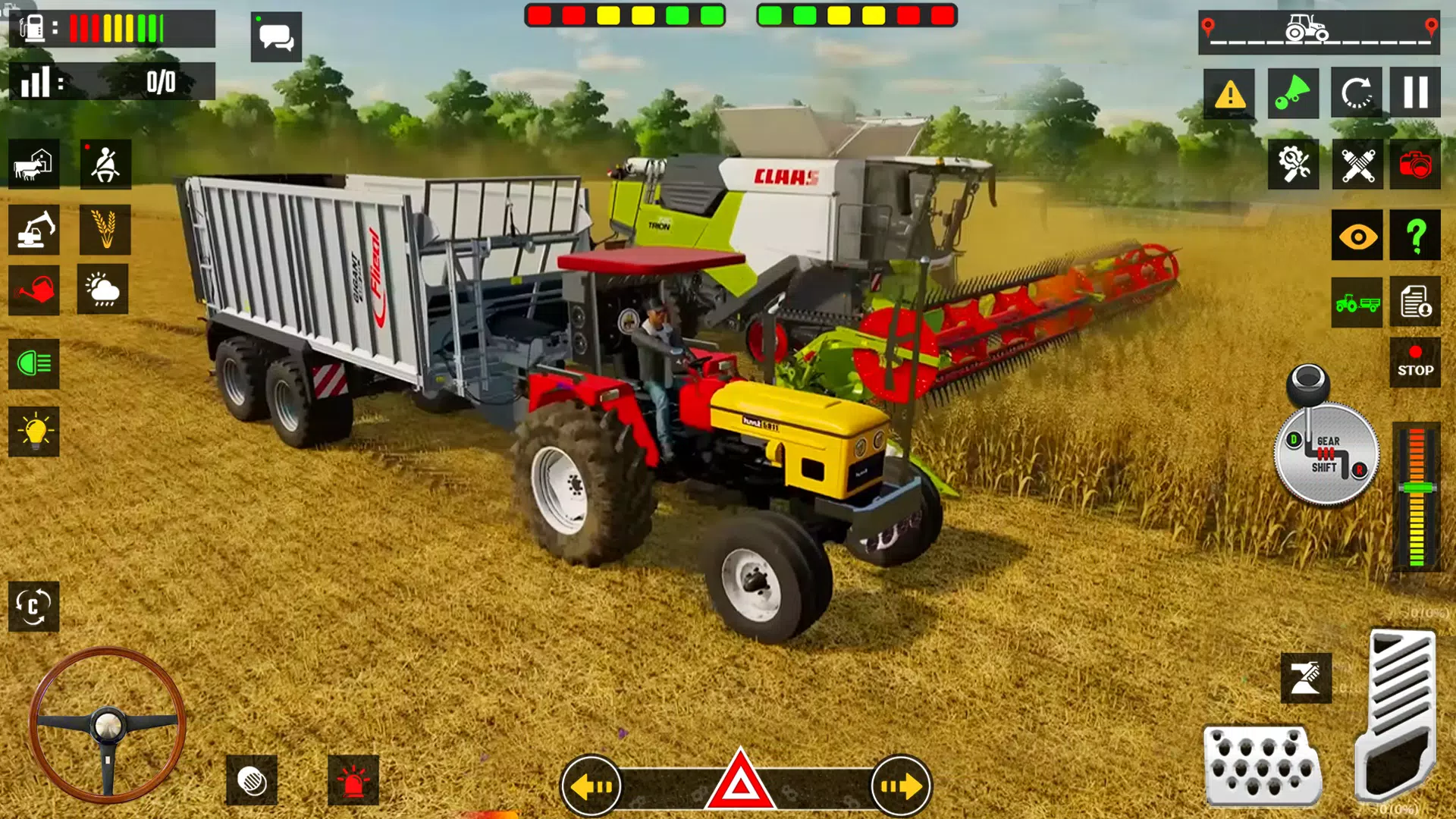 Farming Tractor Game 2023 3D Скриншот 3