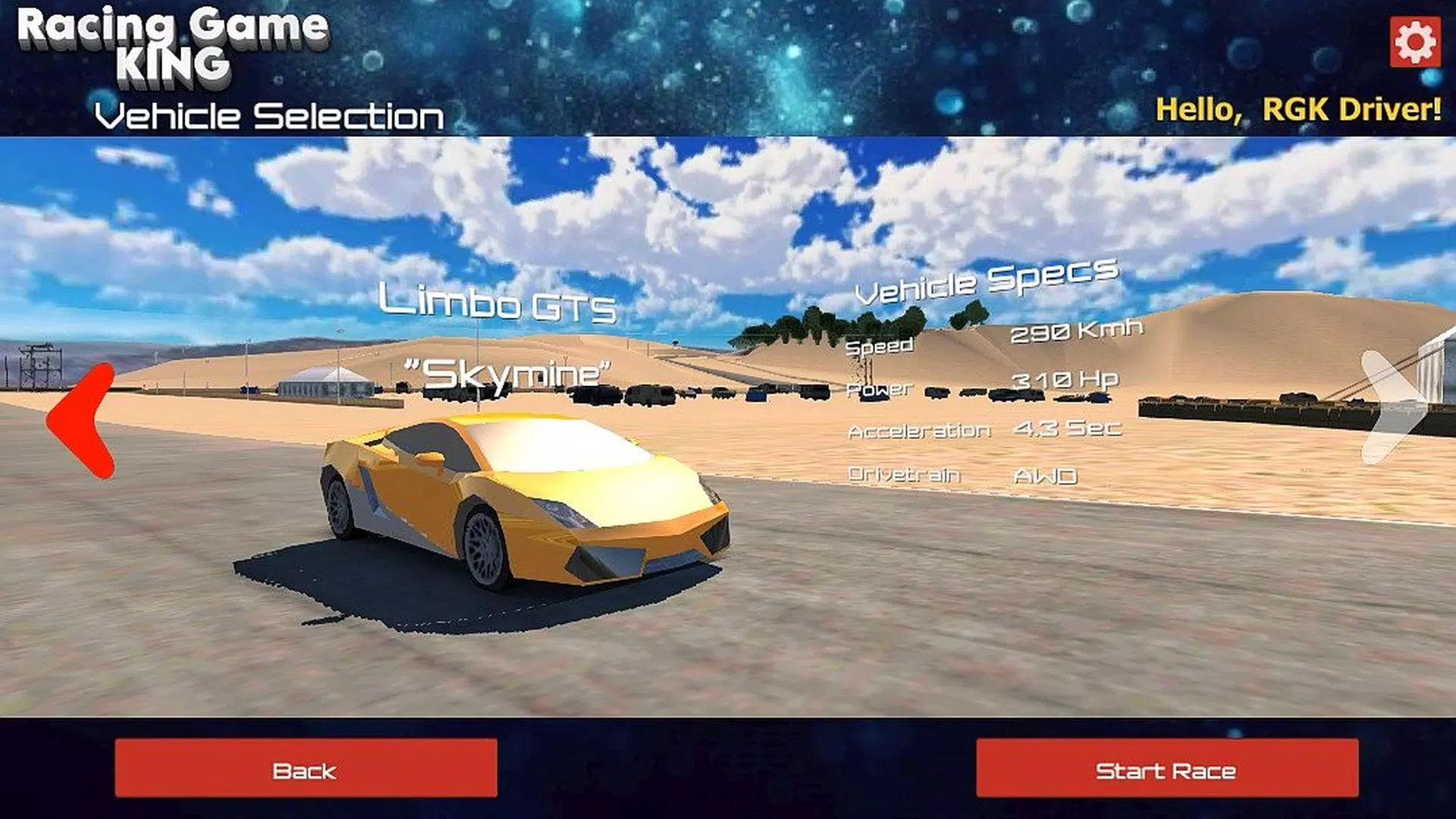 Racing Game King HP應用截圖第3張
