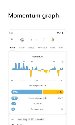 FotMob - Resultados de fútbol Captura de pantalla 2