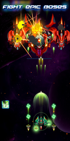 Space Invaders: Galaxy Shooter Tangkapan skrin 2