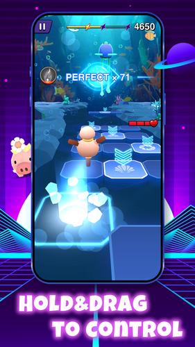 Dream Bounce: Music Color Jump Ekran Görüntüsü 0