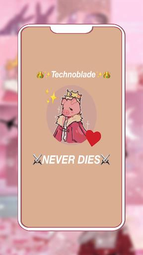 Technoblade Wallpaper Ekran Görüntüsü 1