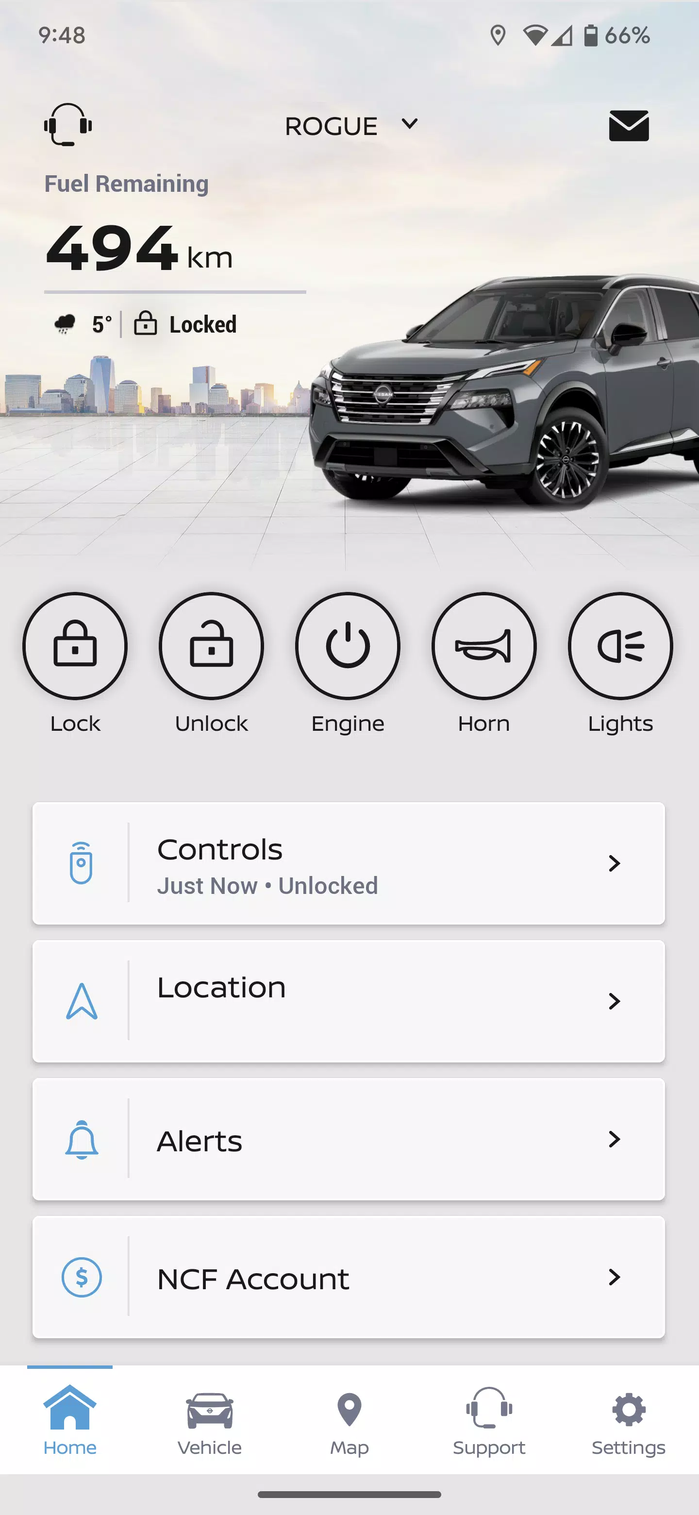 MyNISSAN Canada ภาพหน้าจอ 1