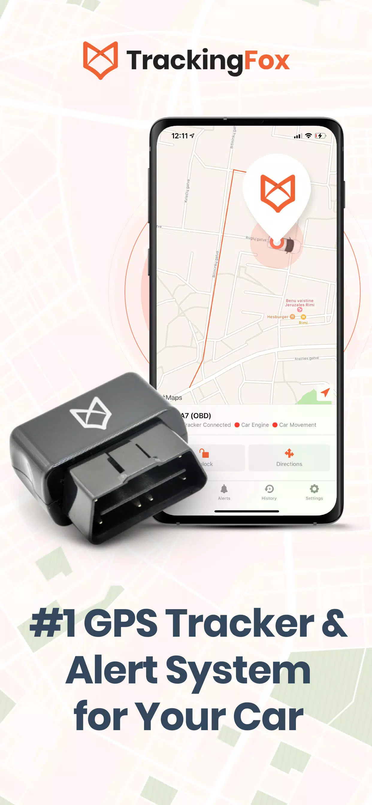 TrackingFox Car GPS Tracker Ekran Görüntüsü 0