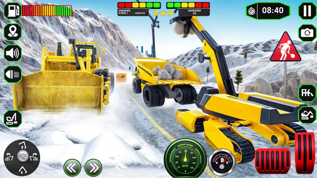 Real Heavy Snow Plow Truck ဖန်သားပြင်ဓာတ်ပုံ 3