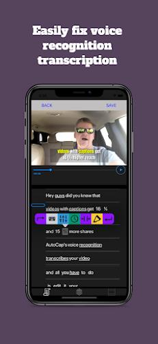 AutoCap Captions Teleprompter ဖန်သားပြင်ဓာတ်ပုံ 1