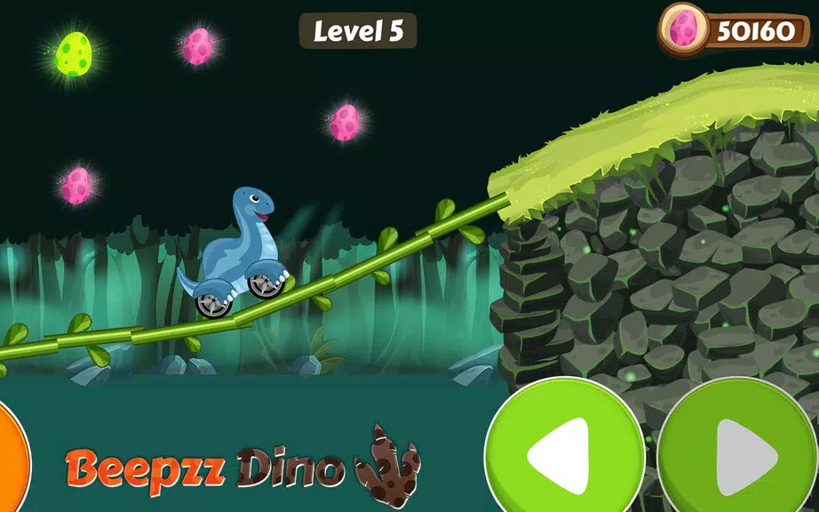 Car games for kids - Dino game Schermafbeelding 2