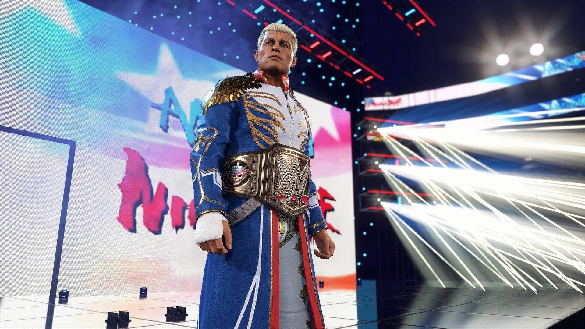 Visualização prática da WWE 2K25