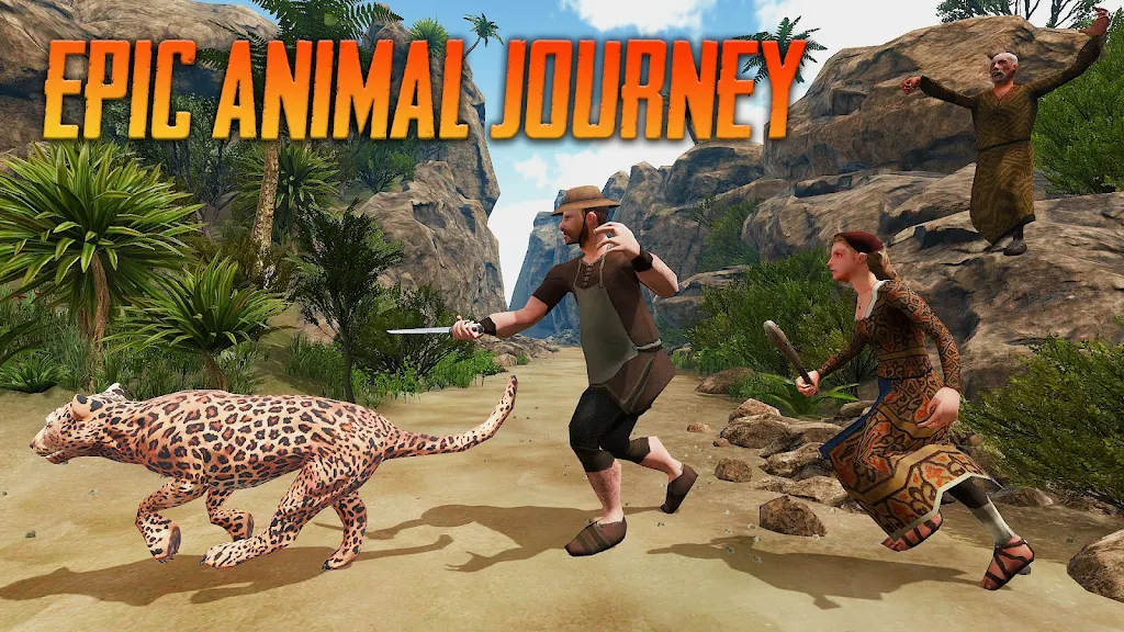 The Leopard - Animal Simulator स्क्रीनशॉट 0