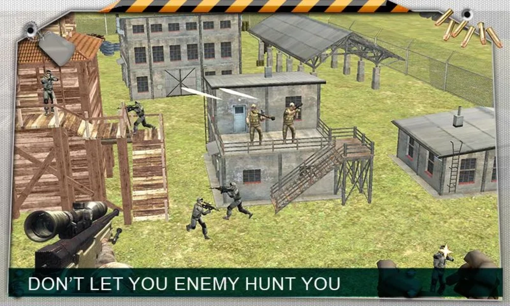 Sniper Shooting Heli Action Screenshot 0