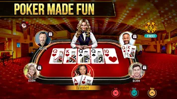 Zynga Poker- Texas Holdem Game Ảnh chụp màn hình 1