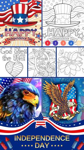 Happy Festival Coloring Games Captura de pantalla 0
