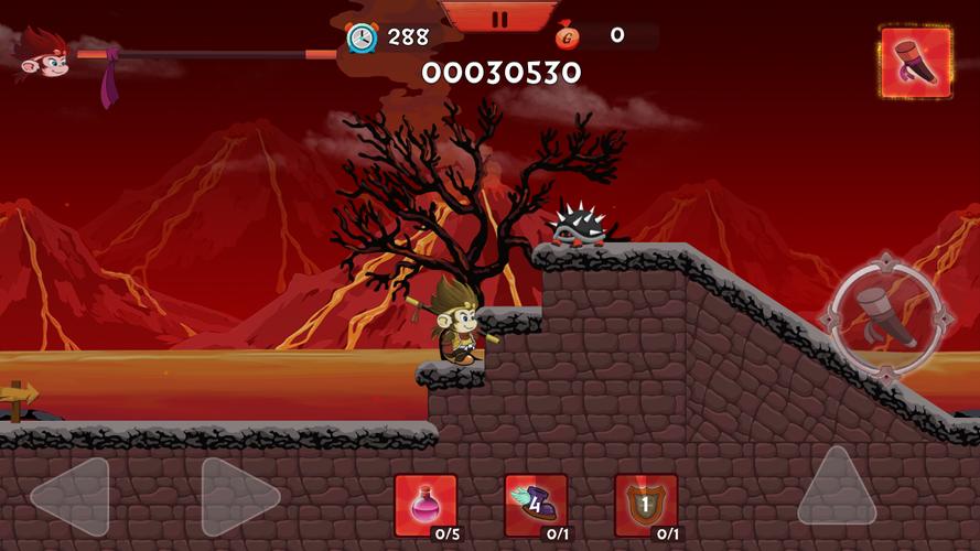 Willie the monkey king island Captura de tela 0