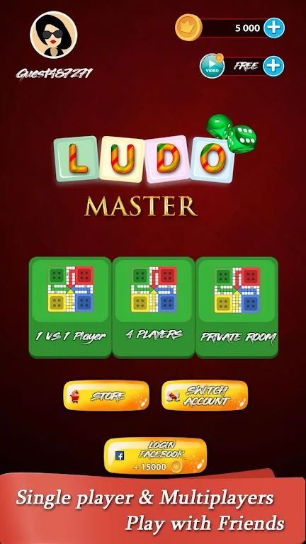 Ludo Master : Ultimate Dice Game スクリーンショット 1