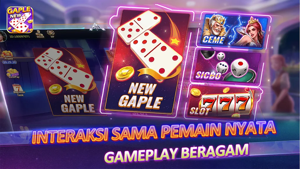 FunStar Domino Gaple ภาพหน้าจอ 0