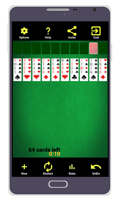 Free Solitaire - Forty Thieves 스크린샷 0