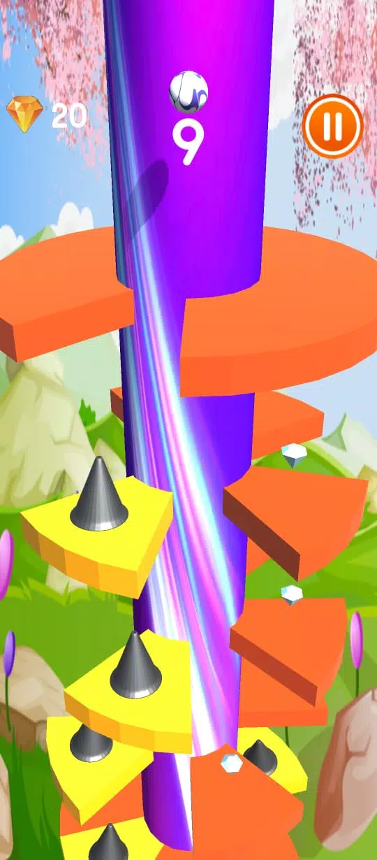 Tower Jumping ball Schermafbeelding 1