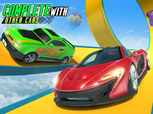 Hot Cars Fever-Car Stunt Races Screenshot 3