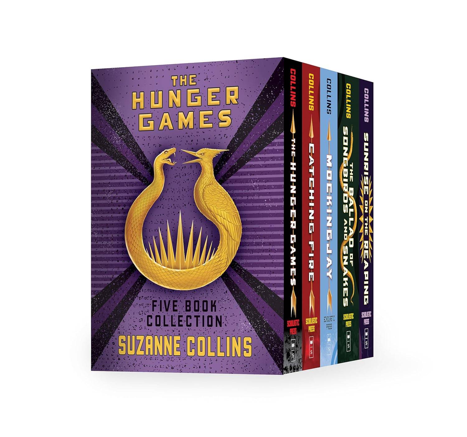 Kotak Hardcover Games 5-book Games Hunger Games