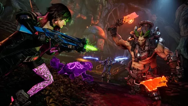 L'équipe de développement de Borderlands 4 au travail