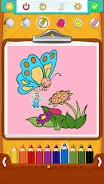 Butterfly Coloring Pages Capture d'écran 1