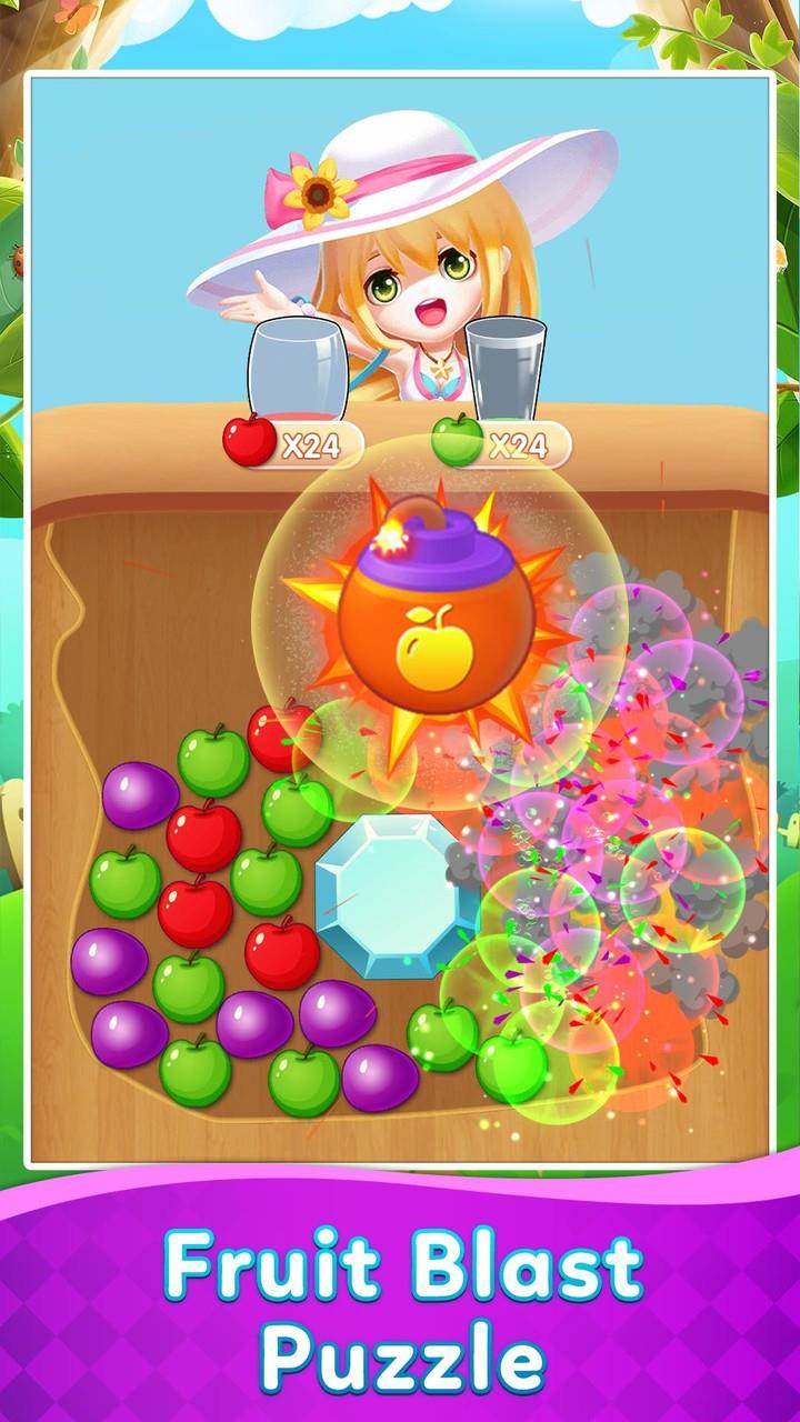 Fruit Blast Puzzle Captura de tela 0