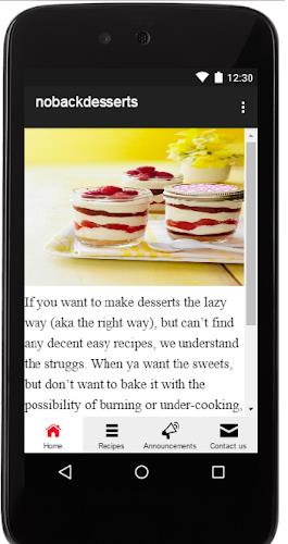 No Bake Desserts Easy Recipes应用截图第0张