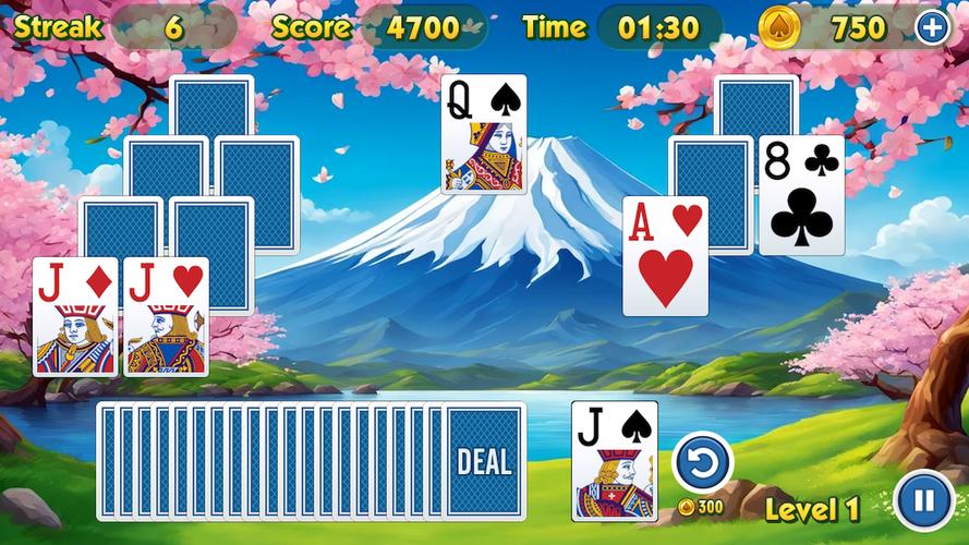 TriPeaks Solitaire Challenge スクリーンショット 3