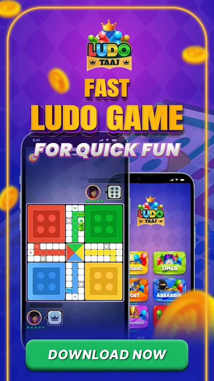 Ludo Taaj - Play Ludo & Win स्क्रीनशॉट 0