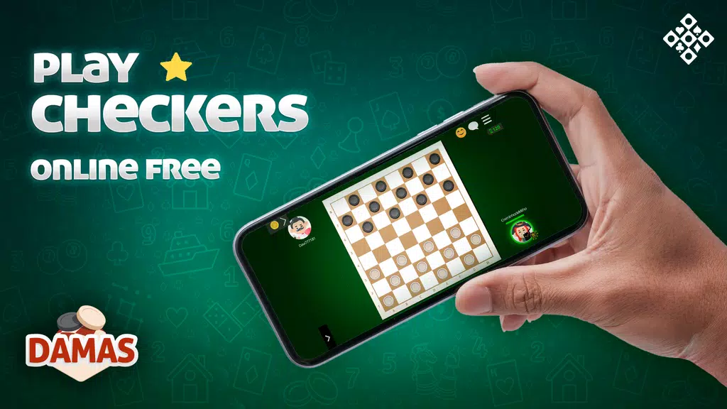 Checkers Online: board game स्क्रीनशॉट 0