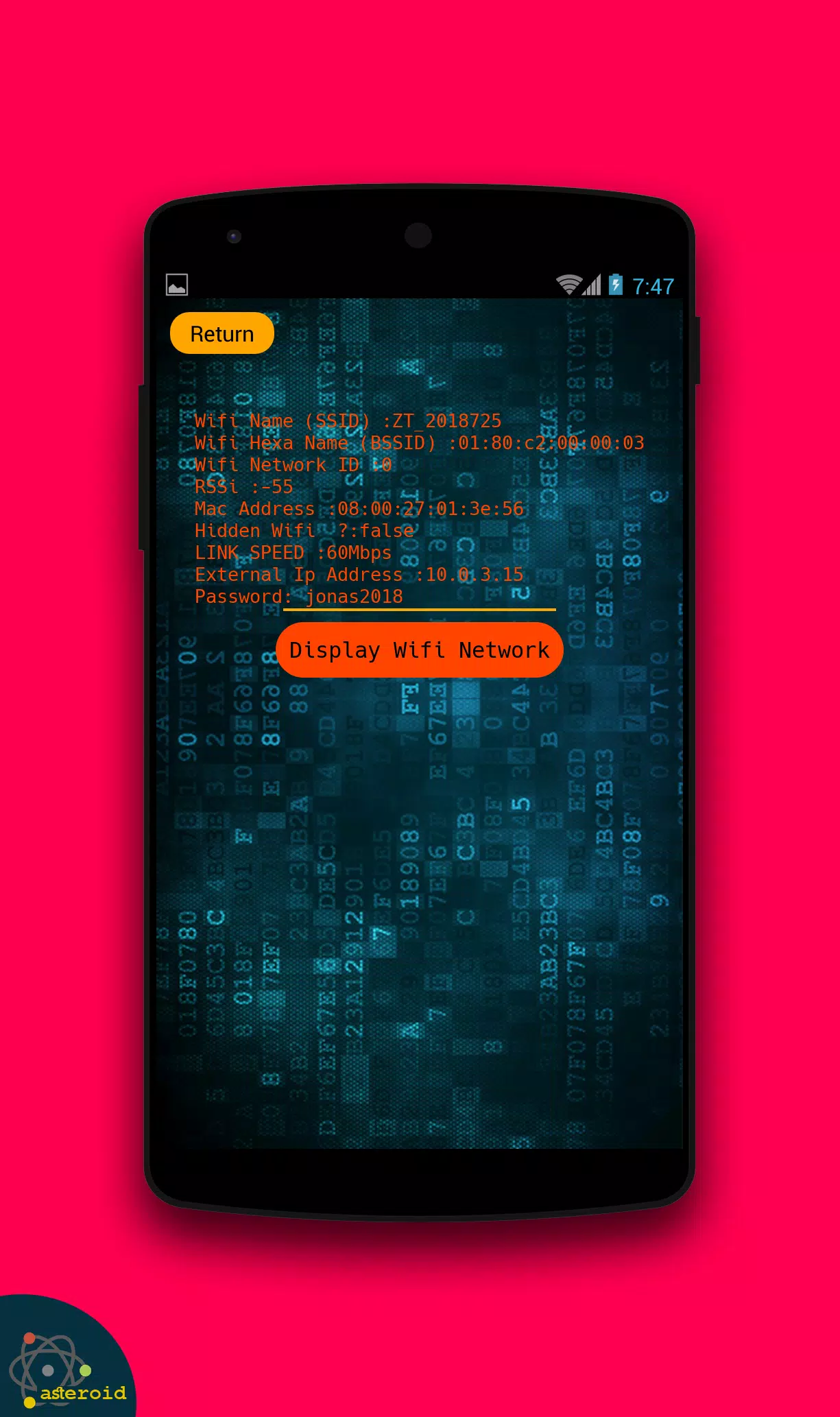 Connected Wifi Info ภาพหน้าจอ 3