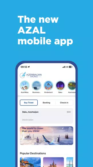 AZAL - Book Flight Ticket スクリーンショット 0