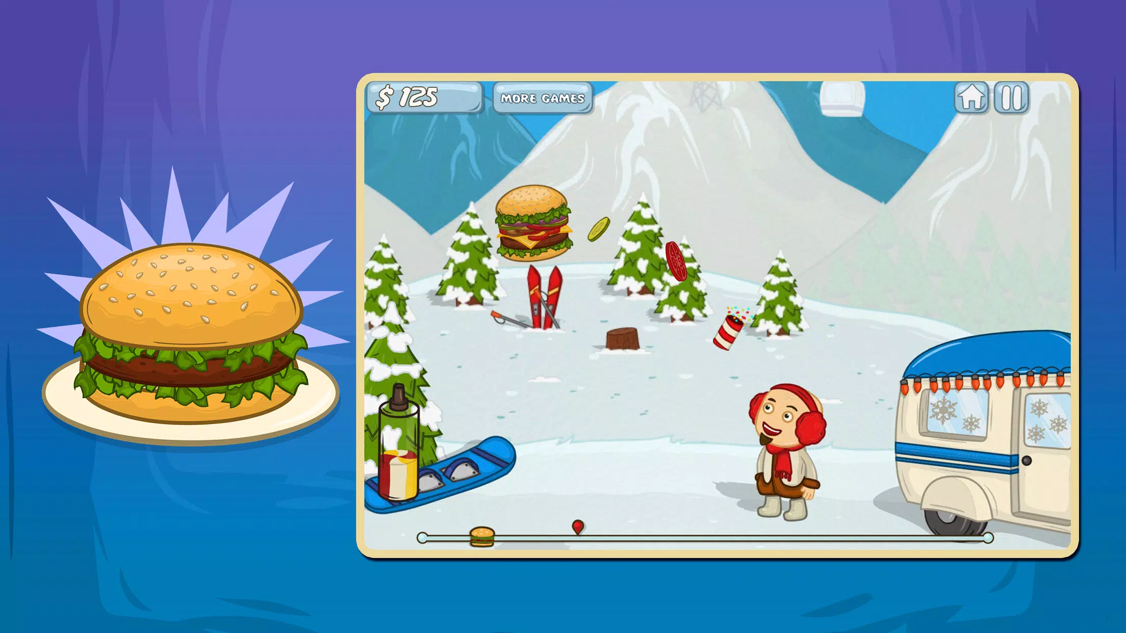 Mad Burger 2: Xmas edition应用截图第3张