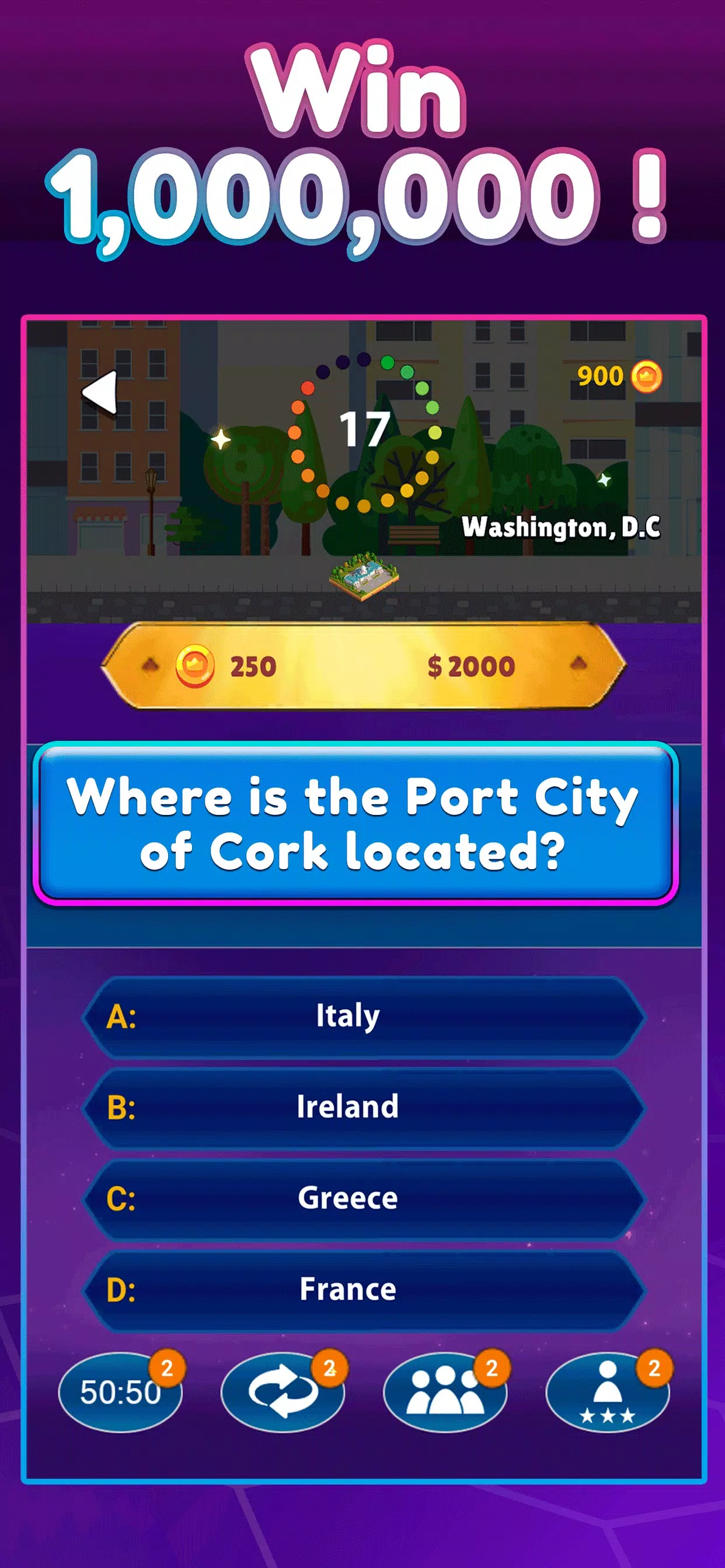 Millionaire Trivia : Game Quiz Screenshot 1