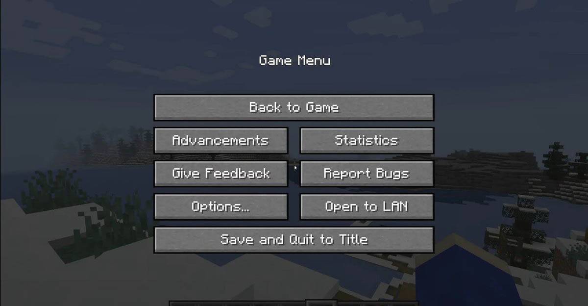 วิธีออกจาก Minecraft
