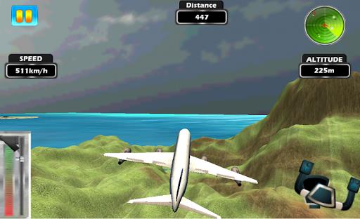 Plane Pro Flight Simulator 3D Ảnh chụp màn hình 1