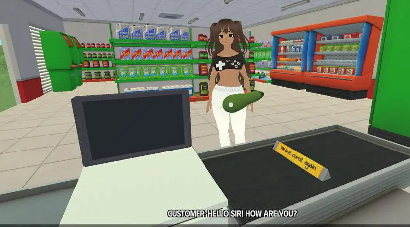 LEWD CASHIER Zrzut ekranu 2