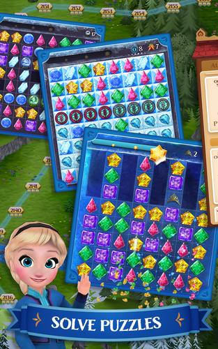 Disney Frozen Free Fall Games Capture d'écran 0