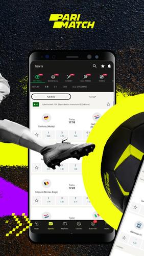 Parimatch: Live Sports Betting Скриншот 1