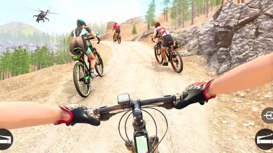 BMX Offroad Racing-Cycle Games Capture d'écran 0